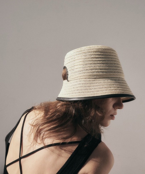 IRIS47（イリスフォーセブン）の「【IRIS 47】sheer bucket hat WT9