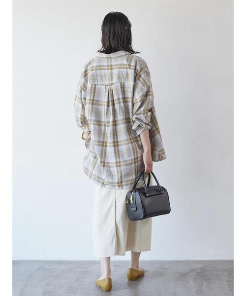 AMERICAN HOLIC(アメリカンホリック)の「綿ビエラチェックシャツ(シャツ/ブラウス・レディース・ブルー系その他5/ブラウン系その他4/その他5/グレー系その他3・M/L)」の14枚目の写真