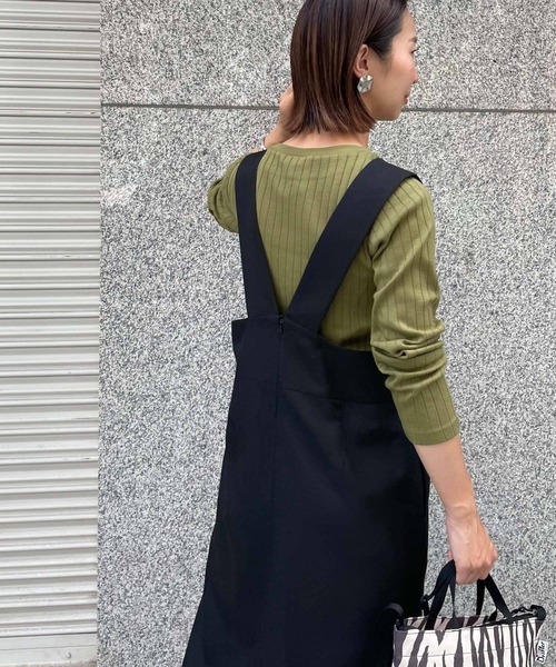 URBAN RESEARCH DOORS（アーバンリサーチドアーズ）の「『WEB/一部店舗限定サイズ』針抜き長袖カットソー（Tシャツ/カットソー・レディース・ブラック/ブルー/ホワイト系その他/グリーン系その他・MEDIUM/LARGE）」の21枚目の写真