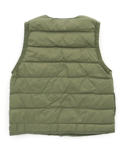 BREEZE（ブリーズ）の「【撥水加工】WEB限定 ライトダウンベスト（ダウンベスト・キッズ・ブラウン/ピンク/カーキ/ブラック/ベージュ/ネイビー・100/110/120/90/80/140/130）」の16枚目の写真