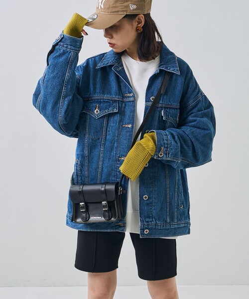 Dr. Martens（ドクターマーチン）の「Dr.Martens/ドクターマーチン 7inch Satchel Bag/7インチ サッチェルバッグ/ ミニレザーバッグ（ショルダーバッグ・レディース・ブラック・ONE SIZE）」の12枚目の写真