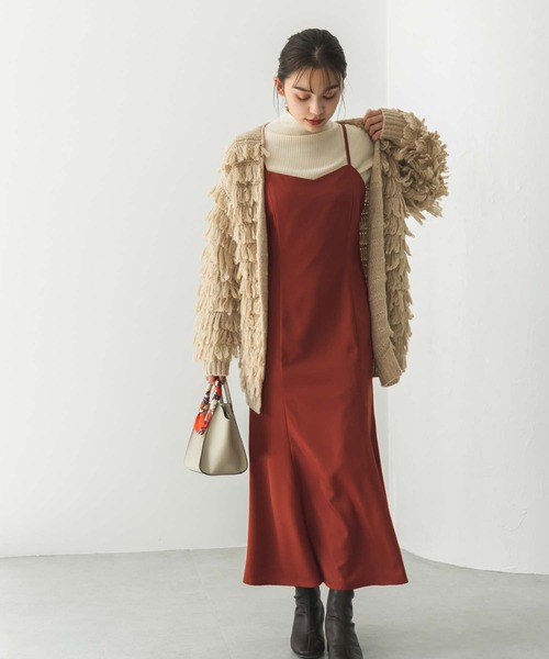 Edit Sheen（エディットシーン）の「【スタッフレコメンド】ループニットカーディガン（カーディガン/ボレロ・レディース・ピンク/ベージュ/ブラック・M）」の14枚目の写真