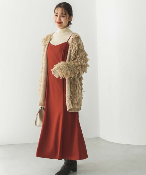 Edit Sheen（エディットシーン）の「【スタッフレコメンド】ループニットカーディガン（カーディガン/ボレロ・レディース・ピンク/ベージュ/ブラック・M）」の15枚目の写真