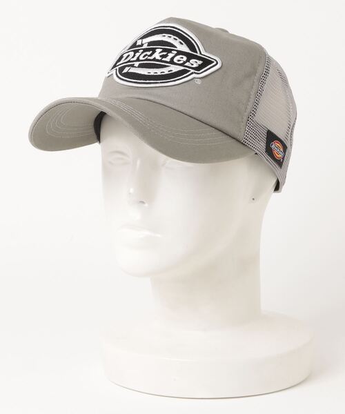 Dickies（ディッキーズ）の「【DICKIES/ディッキーズ】Standard MeshCap スタンダードメッシュキャップ（キャップ・メンズ・オフホワイト/グレー/ブラック系その他/ブラック/カーキ/ネイビー/その他・FREE）」の4枚目の写真