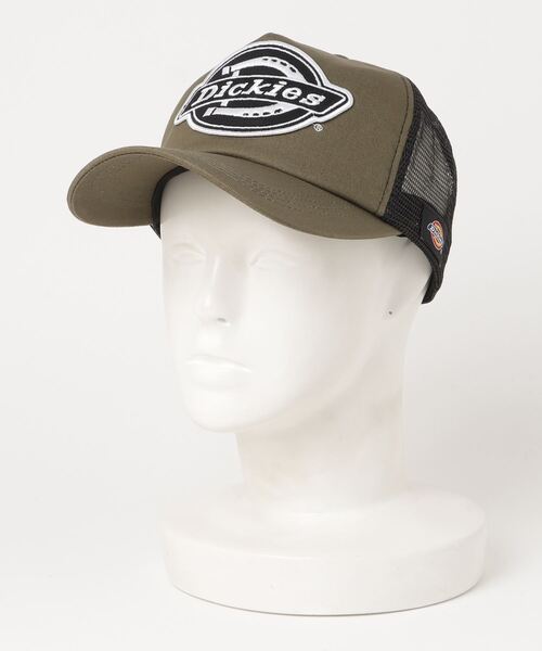 Dickies（ディッキーズ）の「【DICKIES/ディッキーズ】Standard MeshCap スタンダードメッシュキャップ（キャップ・メンズ・オフホワイト/グレー/ブラック系その他/ブラック/カーキ/ネイビー/その他・FREE）」の5枚目の写真