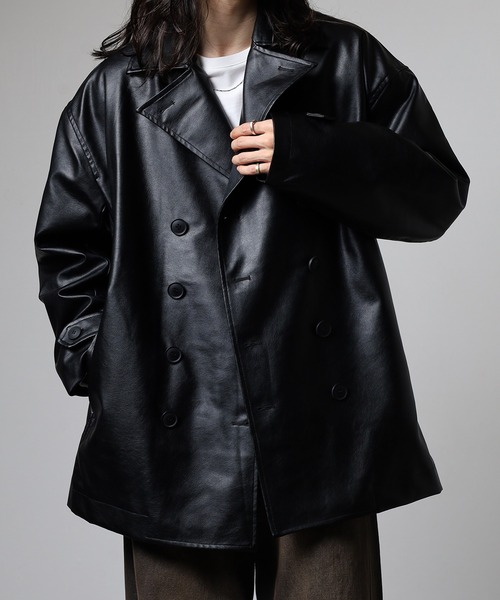 Big P Coat / ビッグシルエットPコート unisex（ピーコート