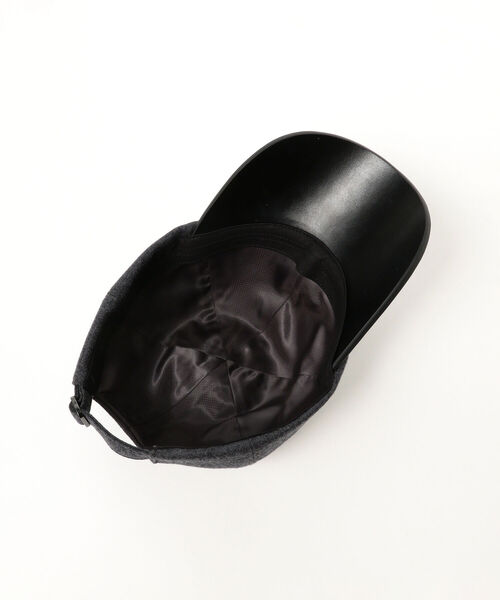 BEAMS F（ビームスエフ）の「HELEN KAMINSKI × BEAMS F / 別注 ウールカシミヤ ベースボール キャップ（ハット・メンズ・チャコールグレー・LARGE）」の5枚目の写真