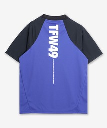 TFW49（ティーエフダブリュー）の「COLLAR LESS POLO（ポロシャツ