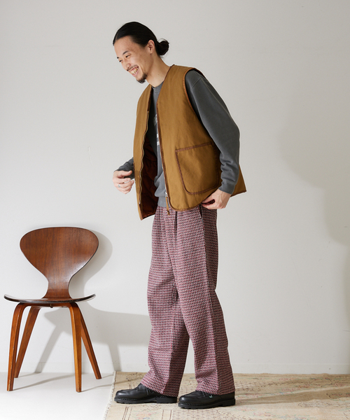 HEAR MY NAME（ヒアマイネーム）の「【HEAR MY NAME / ヒアマイネーム】別注ピグメントスウェット（Tシャツ/カットソー・メンズ・ライトグレー/ブラック/ピンク・LARGE/X-LARGE）」の8枚目の写真