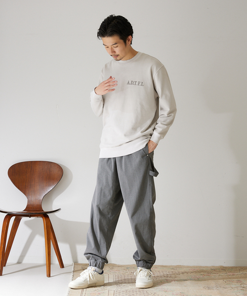 HEAR MY NAME（ヒアマイネーム）の「【HEAR MY NAME / ヒアマイネーム】別注ピグメントスウェット（Tシャツ/カットソー・メンズ・ライトグレー/ブラック/ピンク・LARGE/X-LARGE）」の20枚目の写真