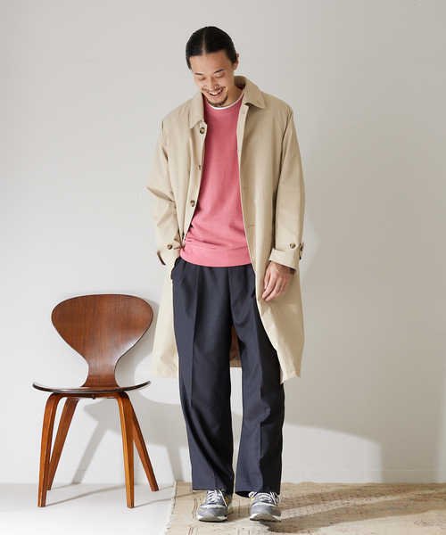 HEAR MY NAME（ヒアマイネーム）の「【HEAR MY NAME / ヒアマイネーム】別注ピグメントスウェット（Tシャツ/カットソー・メンズ・ライトグレー/ブラック/ピンク・LARGE/X-LARGE）」の4枚目の写真