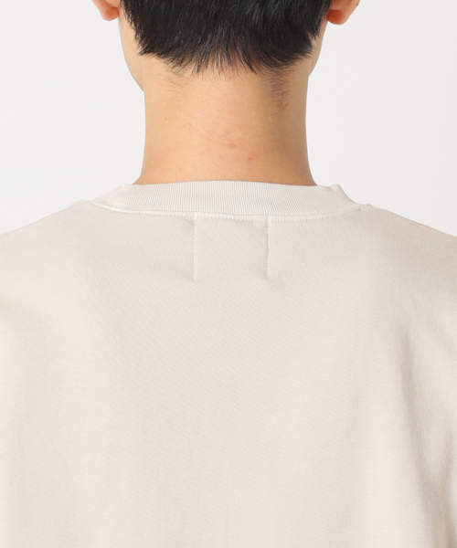 HEAR MY NAME（ヒアマイネーム）の「【HEAR MY NAME / ヒアマイネーム】別注ピグメントスウェット（Tシャツ/カットソー・メンズ・ライトグレー/ブラック/ピンク・LARGE/X-LARGE）」の18枚目の写真