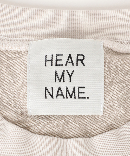 HEAR MY NAME（ヒアマイネーム）の「【HEAR MY NAME / ヒアマイネーム】別注ピグメントスウェット（Tシャツ/カットソー・メンズ・ライトグレー/ブラック/ピンク・LARGE/X-LARGE）」の16枚目の写真