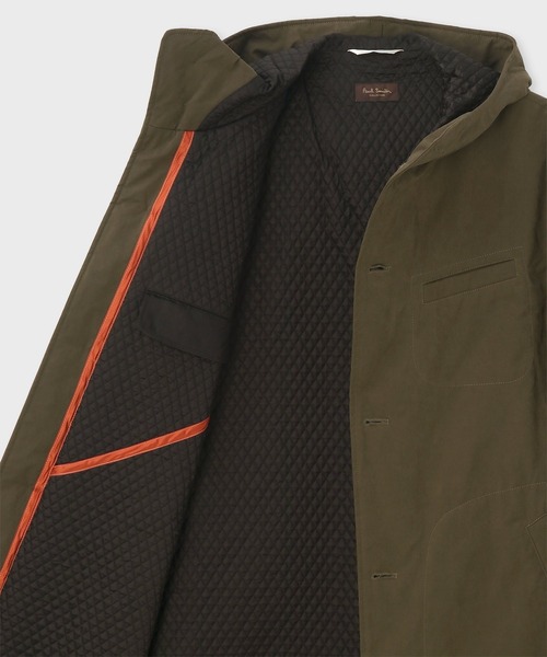 PAULSMITH COLLECTION 22aw ピーチスキンフーデッドコート Paul Smith COLLECTION（ポールスミスコレクション）の「ピーチスキン