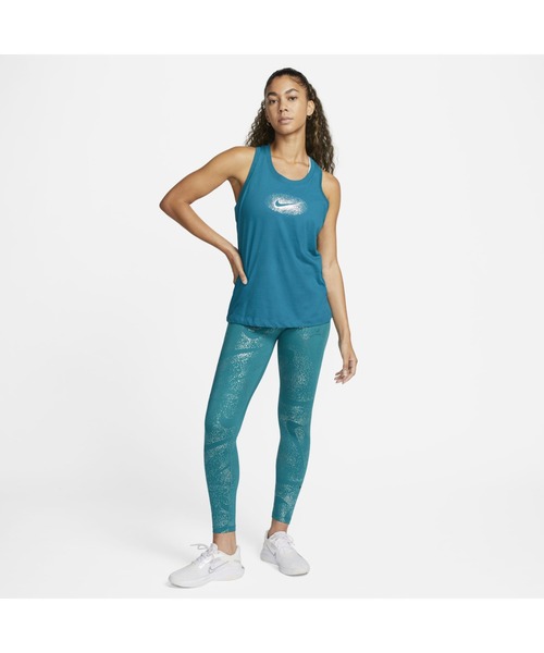 NIKE 1/2ジップ トレーニングパーカー&ミッドライズ プリントレギンス2点 NIKE 1/2ジップ トレーニングパーカー&ミッドライズ プリント