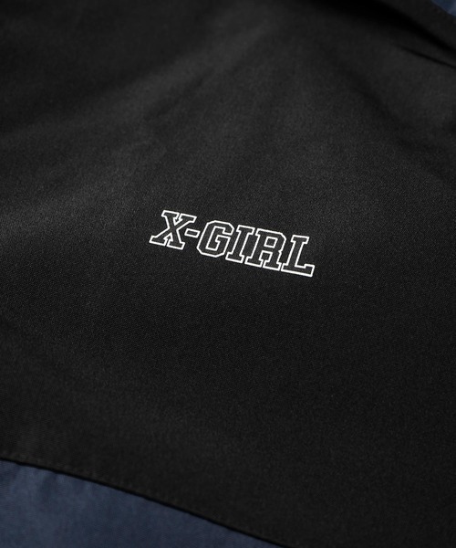 X-girl(エックスガール)の「WEリーグ|C EL S SHELL PARKA(スポーツグッズ・レディース・ネイビー・MEDIUM/LARGE/X-LARGE/SMALL)」の5枚目の写真