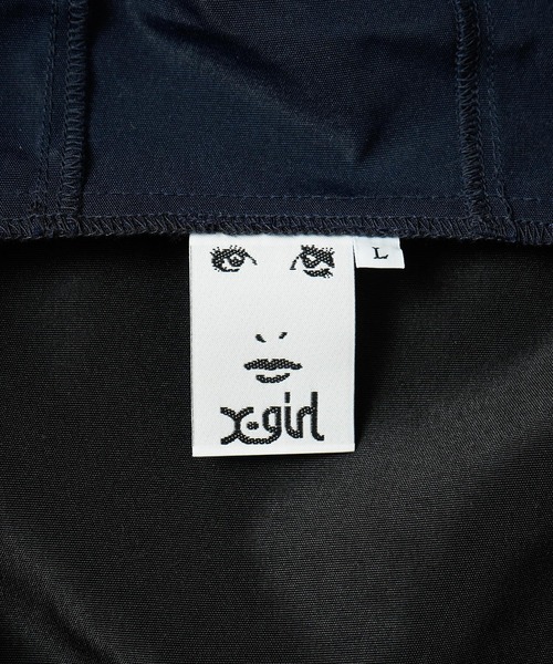 X-girl(エックスガール)の「WEリーグ|C EL S SHELL PARKA(スポーツグッズ・レディース・ネイビー・MEDIUM/LARGE/X-LARGE/SMALL)」の10枚目の写真