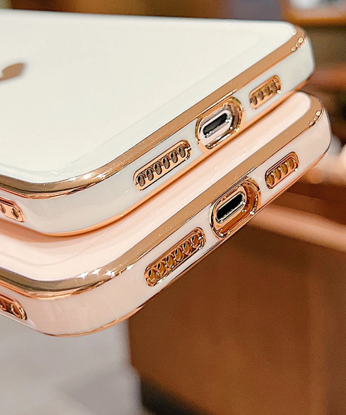 TeddyShop（テディショップ）の「【iPhone14 Pro用】ワンポイントハートメタリックフレームiPhoneケース（スマホケース/カバー・レディース・ホワイト/ピンク/ブラック・ONE SIZE）」の15枚目の写真