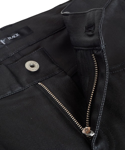 NO ID.（ノーアイディ）の「コーティングストレッチベルテッドスキニー