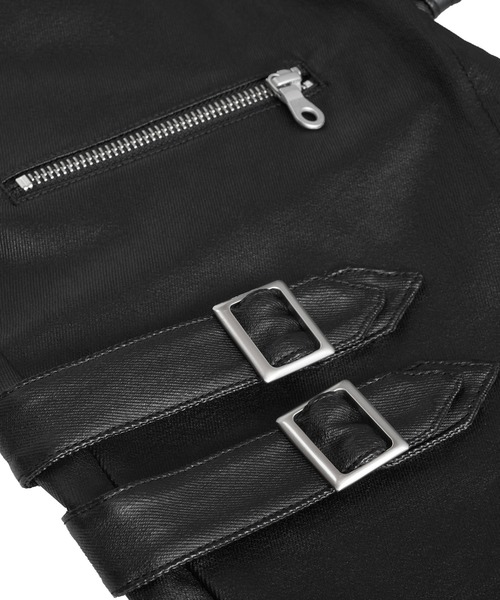 NO ID.（ノーアイディ）の「コーティングストレッチベルテッドスキニー