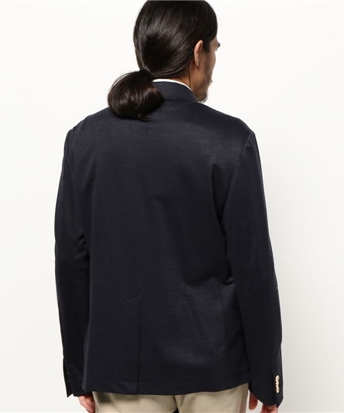 EDIFICE（エディフィス）の「◇ラミー ミラノリブ ジャケット（テーラードジャケット・メンズ・ベージュ/ネイビー/ホワイト・46/48/44）」の6枚目の写真