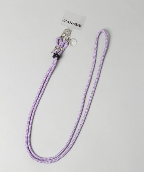 JEANASIS（ジーナシス）の「カラースマホショルダー/181073（スマホグッズ・レディース・ブラック/ブルー/グリーン/パープル系その他/オレンジ系その他・FREE）」の4枚目の写真