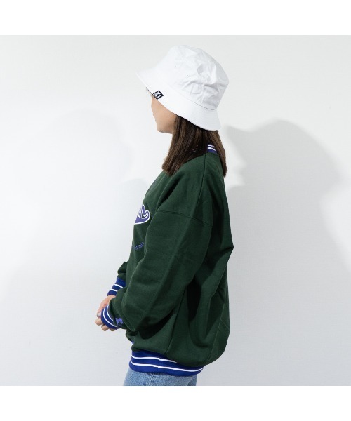 STARTER（スターター）の「【STARTER】裏毛トレーナー（スウェット・メンズ・ブラック/杢グレー/グリーン・M/L/XL）」の17枚目の写真