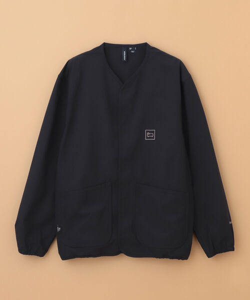WOOLRICH(ウールリッチ)の「WOOLRICH × BEAMS LIGHTS / 別注 TECH CARDIGAN(カーディガン/ボレロ・メンズ・ブラック/ネイビー・M/L)」の8枚目の写真