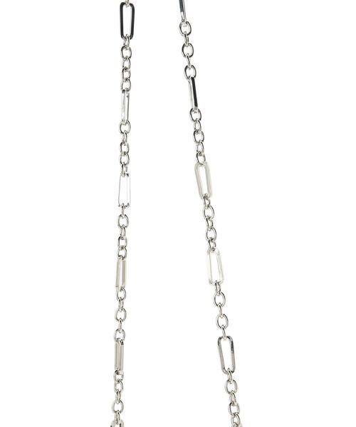 AMERICAN HOLIC（アメリカンホリック）の「口金メタリックチェーンショルダーバッグ（ショルダーバッグ・レディース・シルバー・FREE）」の10枚目の写真