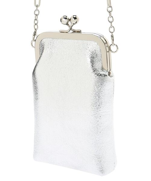 AMERICAN HOLIC（アメリカンホリック）の「口金メタリックチェーンショルダーバッグ（ショルダーバッグ・レディース・シルバー・FREE）」の11枚目の写真