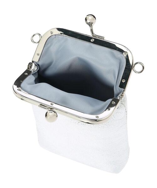 AMERICAN HOLIC（アメリカンホリック）の「口金メタリックチェーンショルダーバッグ（ショルダーバッグ・レディース・シルバー・FREE）」の12枚目の写真