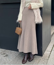 ニットマーメイドスカート