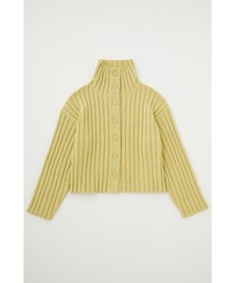 MOUSSY | FRONT BUTTON WIDE RIB セーター(ニット/セーター)