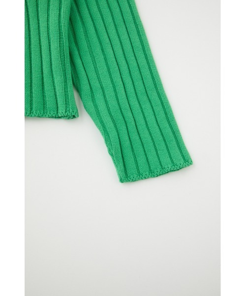 moussy - moussy BI COLOR FRONT BUTTON ニット MOUSSY | FRONT BUTTON KNIT トップス (ニット ) |SHEL'TTER