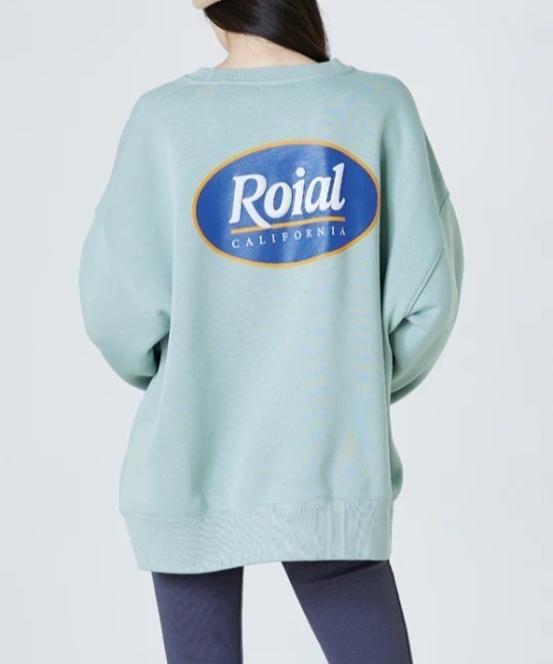 roial(ロイアル)の「CREW/ROIAL(ロイアル)長袖バックプリントスウェットトレーナー(Tシャツ/カットソー・メンズ・ベージュ/ブラック/グリーン系その他3・MEDIUM/LARGE)」の14枚目の写真