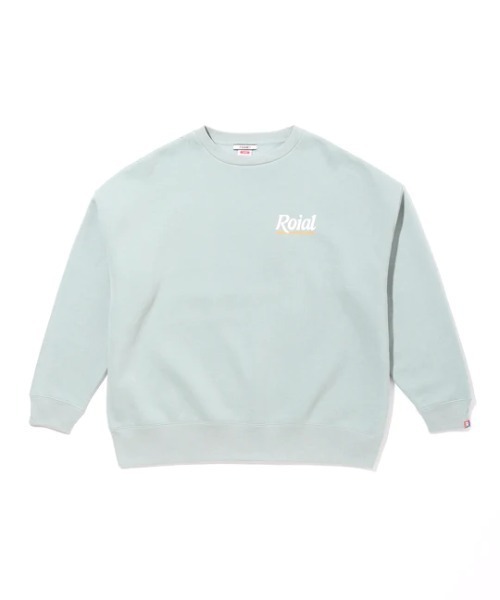roial(ロイアル)の「CREW/ROIAL(ロイアル)長袖バックプリントスウェットトレーナー(Tシャツ/カットソー・メンズ・ベージュ/ブラック/グリーン系その他3・MEDIUM/LARGE)」の16枚目の写真