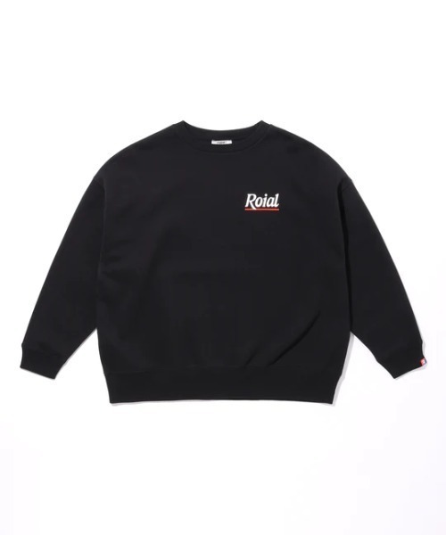 roial(ロイアル)の「CREW/ROIAL(ロイアル)長袖バックプリントスウェットトレーナー(Tシャツ/カットソー・メンズ・ベージュ/ブラック/グリーン系その他3・MEDIUM/LARGE)」の5枚目の写真
