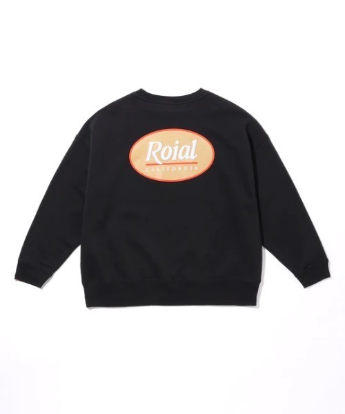 roial(ロイアル)の「CREW/ROIAL(ロイアル)長袖バックプリントスウェットトレーナー(Tシャツ/カットソー・メンズ・ベージュ/ブラック/グリーン系その他3・MEDIUM/LARGE)」の6枚目の写真