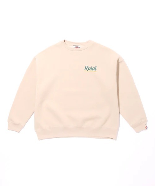roial(ロイアル)の「CREW/ROIAL(ロイアル)長袖バックプリントスウェットトレーナー(Tシャツ/カットソー・メンズ・ベージュ/ブラック/グリーン系その他3・MEDIUM/LARGE)」の9枚目の写真