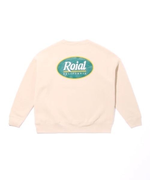 roial(ロイアル)の「CREW/ROIAL(ロイアル)長袖バックプリントスウェットトレーナー(Tシャツ/カットソー・メンズ・ベージュ/ブラック/グリーン系その他3・MEDIUM/LARGE)」の10枚目の写真