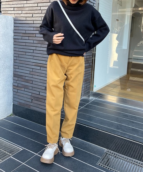 SETUP7(セットアップセブン)の「【SETUP7】2WAY厚底ローファー KNF(ローファー・レディース・アイボリー/ブラック・37/38/36)」の11枚目の写真