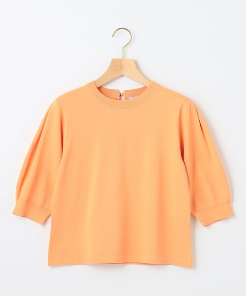 【セール】【8色展開・アンサンブル対応】ブーケカラー6分袖ニット（ニット/セーター）｜組曲（クミキョク）