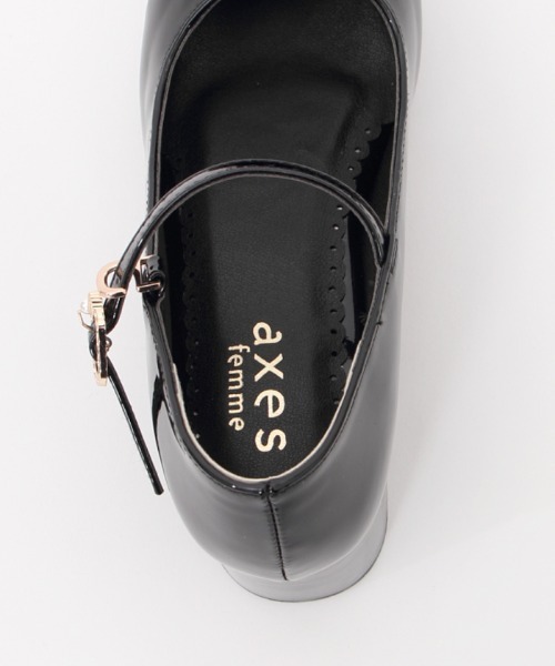 axes femme(アクシーズファム)の「デザインバックルパンプス(パンプス・レディース・ベージュ/ブラック/ブラウン・LARGE/MEDIUM)」の10枚目の写真