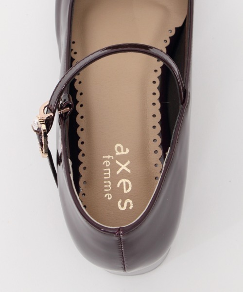 axes femme(アクシーズファム)の「デザインバックルパンプス(パンプス・レディース・ベージュ/ブラック/ブラウン・LARGE/MEDIUM)」の19枚目の写真