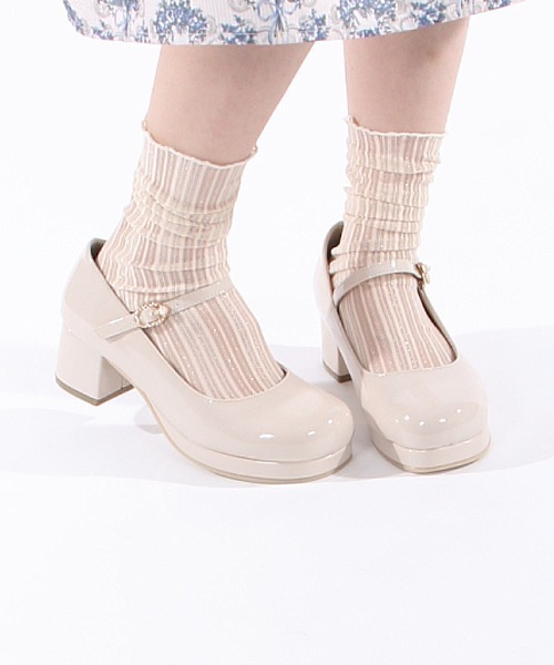 axes femme(アクシーズファム)の「デザインバックルパンプス(パンプス・レディース・ベージュ/ブラック/ブラウン・LARGE/MEDIUM)」の22枚目の写真