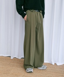 Couleur Meler | Couleur Meler なかじ　フラップ付きストレートスラックス(スラックス)