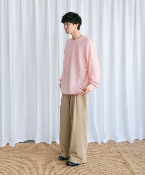 Couleur Meler（クルールメリー）の「Couleur Meler なかじ　フラップ付きストレートスラックス（スラックス・メンズ・ブラック/カーキ/ベージュ・MEDIUM/LARGE）」の10枚目の写真