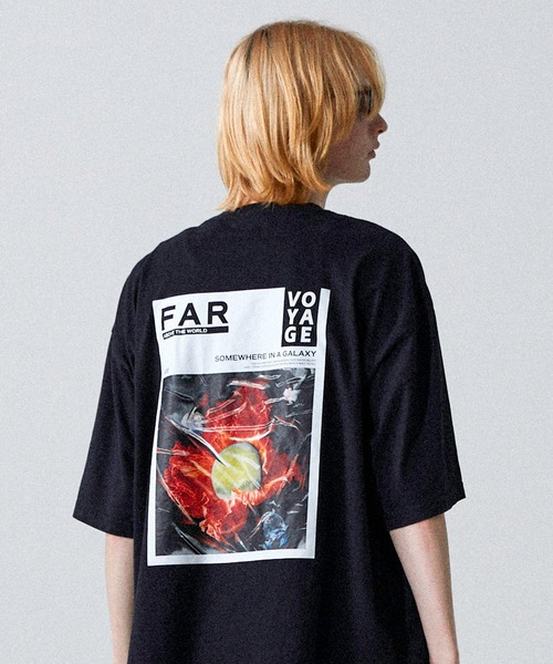 IROQUOIS VOYAGE グラフィックプリントビッグシルエットTシャツ Iroquois（イロコイ）の「IROQUOIS イロコイ / VOYAGE T