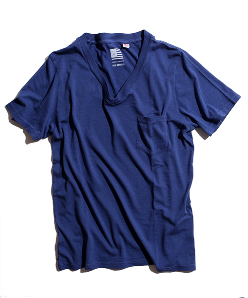 FREAK'S STORE(フリークスストア)の「V NECK T-SHIRTS 【Made in LA】(Tシャツ/カットソー・レディース・ホワイト/グレー/グリーン/ブルー/インディゴブルー・フリ-)」の20枚目の写真