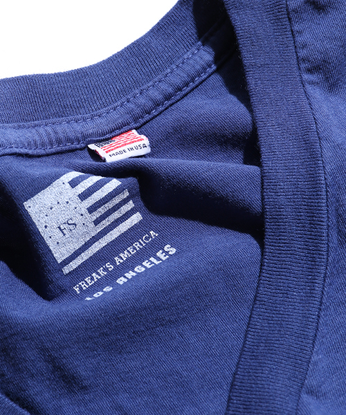FREAK'S STORE(フリークスストア)の「V NECK T-SHIRTS 【Made in LA】(Tシャツ/カットソー・レディース・ホワイト/グレー/グリーン/ブルー/インディゴブルー・フリ-)」の22枚目の写真